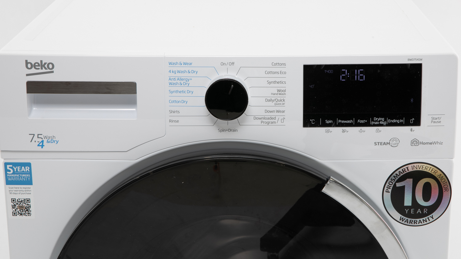 Beko BWD7541W Review Washer Dryer Combo CHOICE