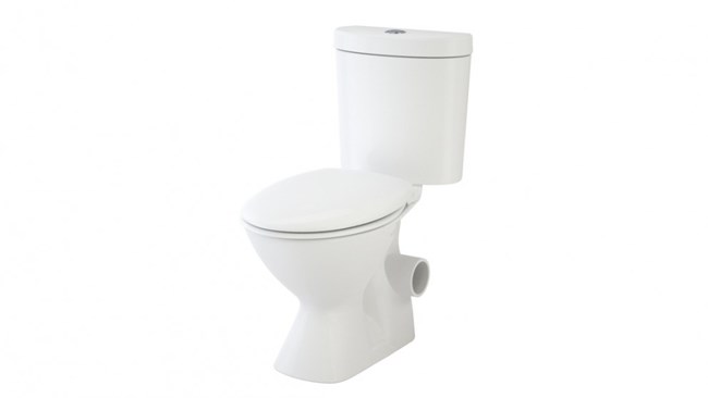 Caroma Liano Clean Flush Easy Height Wall Faced Toilet Suite With