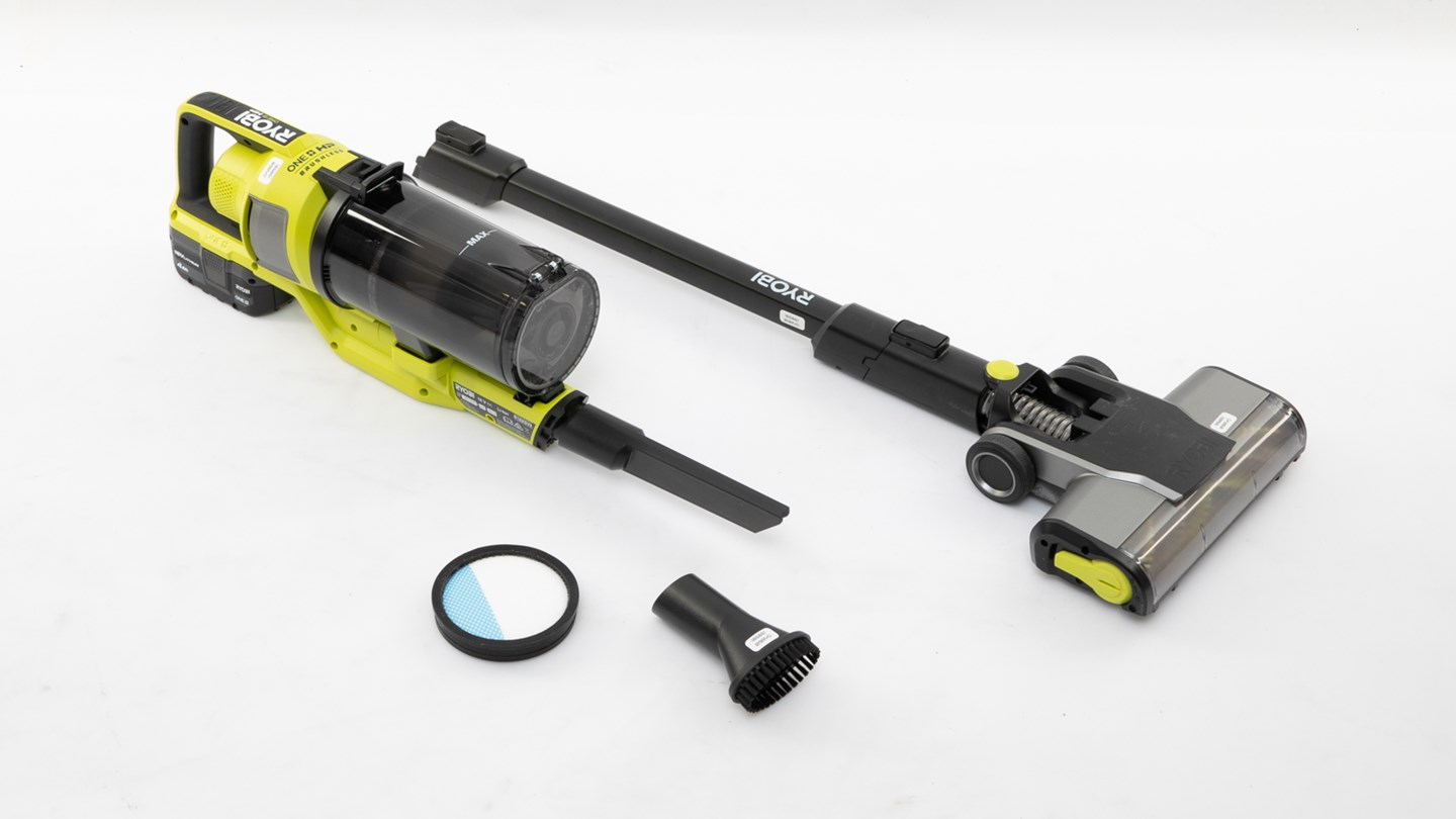 Ryobi V Hp Brushless Stick Vacuum Kit R Xsv Review Stick And