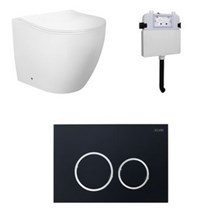 Zumi Zumi Zero Java Touchless Concealed Cistern And Venus Pan With