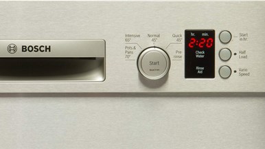 Bosch SMU50E65AU Classic electronic Stainless steel built-under Dishwasher