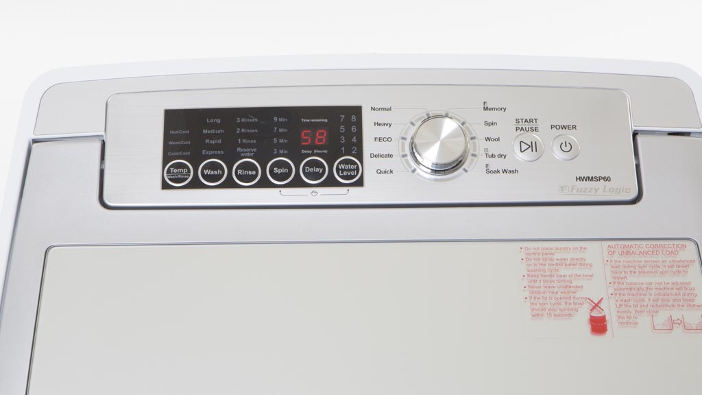 Haier HWMSP60 Review Washing machine CHOICE