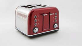 Morphy richards clearance accents toaster red