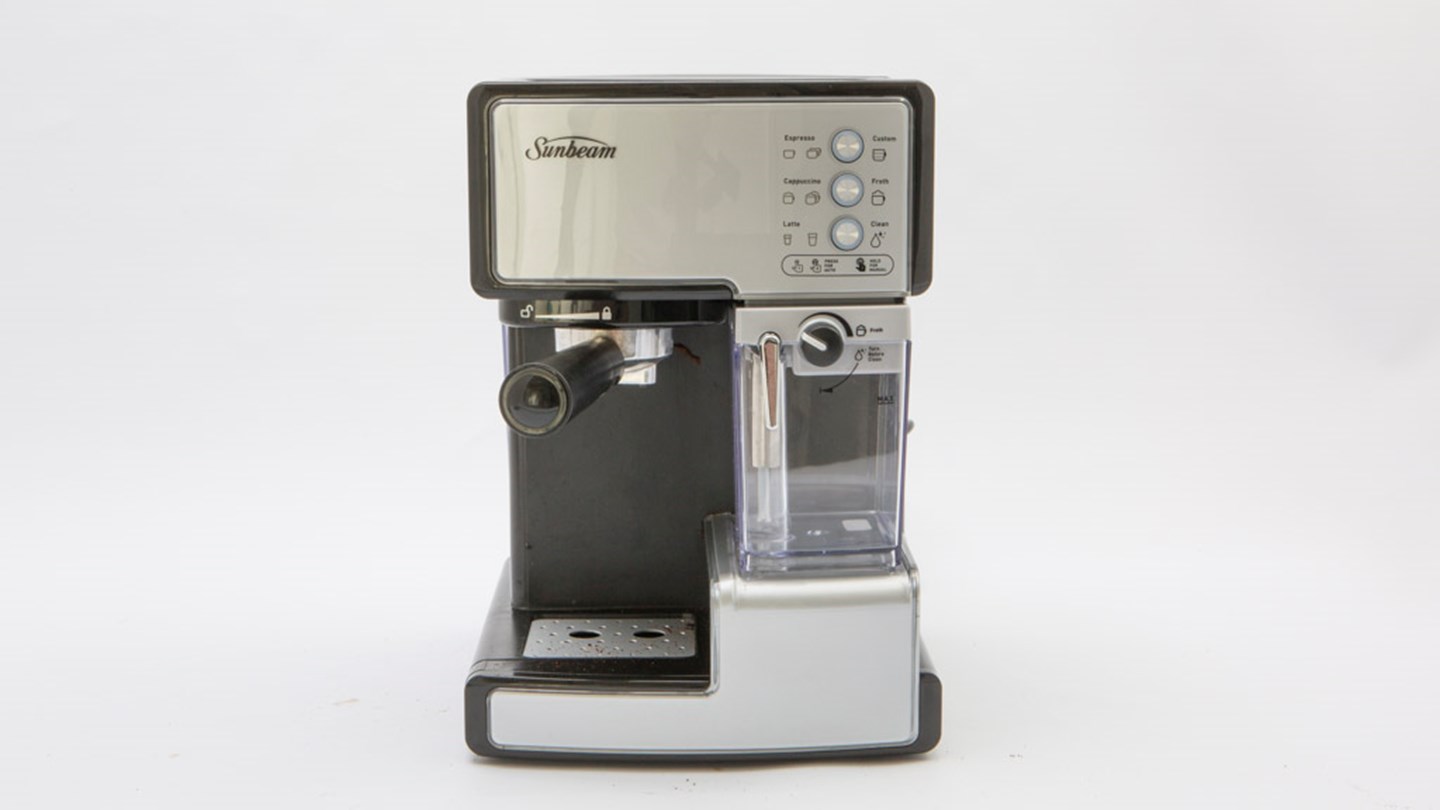 Sunbeam Café Barista EM5000 Review Home espresso coffee machine CHOICE