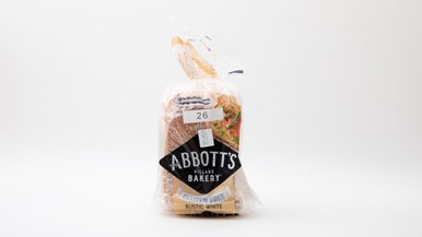 Abbott's Village Bakery Gluten Free Rustic White