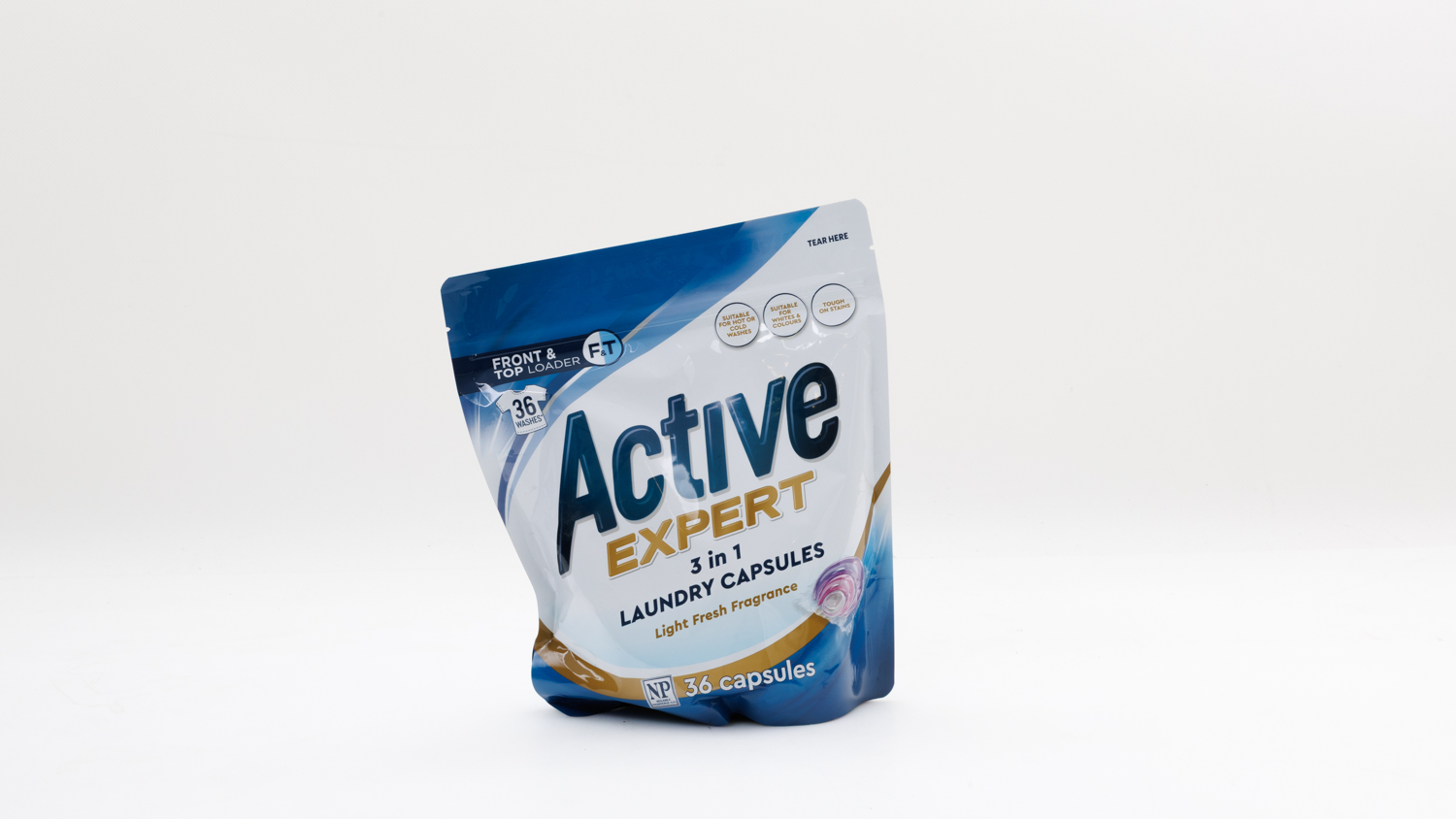 Active Expert 3 in 1 Laundry Capsules Front Loader