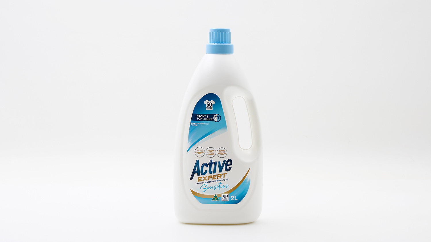 Image of Active Expert Sensitive Laundry Liquid Top Loader