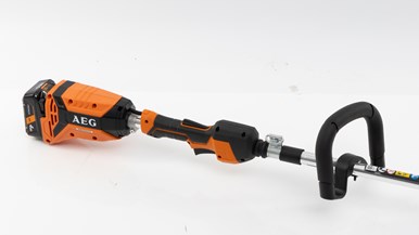 AEG 18V Brushless 33cm Line Trimmer 4.0Ah FORCE Kit (A18LTR14)