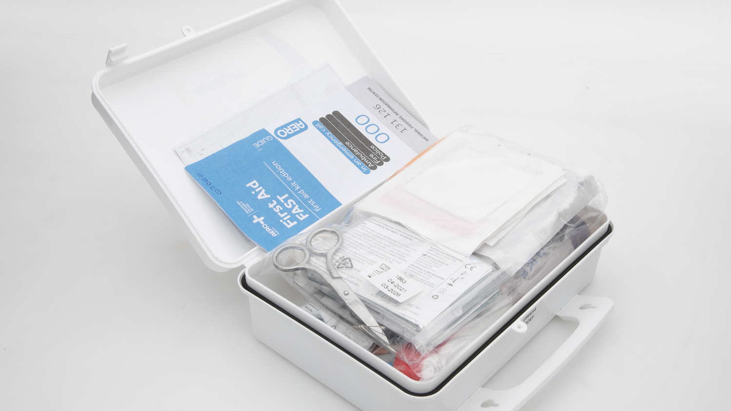 Aerokit Defender 3 Series Plastic Waterproof First Aid Kit