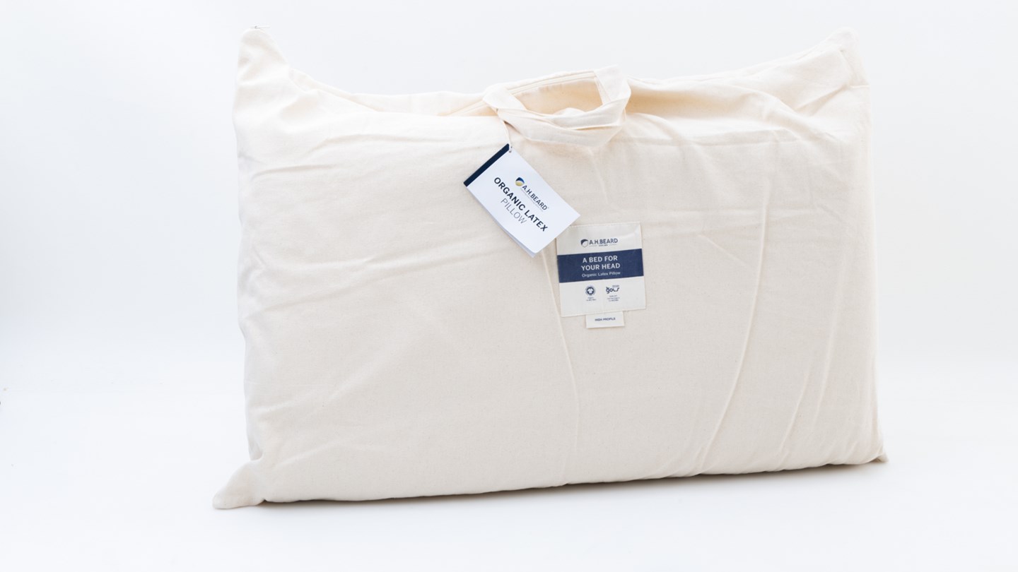 A.H. Beard Organic Latex Pillow Review Best rated pillows CHOICE