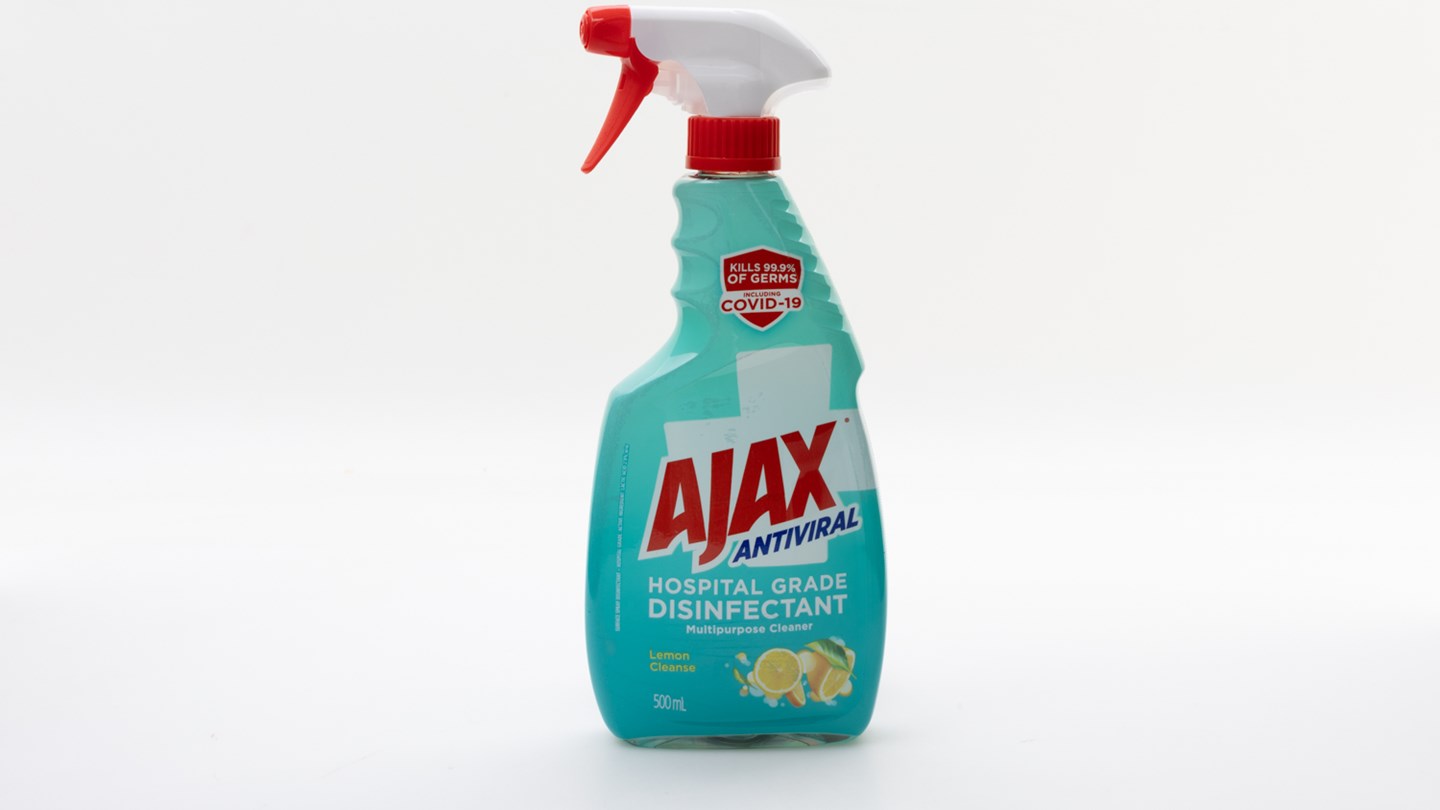 Ajax Antiviral Hospital Grade Disinfectant Multipurpose Cleaner Review