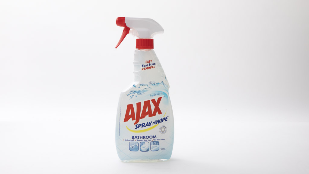 Ajax Spray n' Wipe Bathroom Review Bathroom cleaner CHOICE