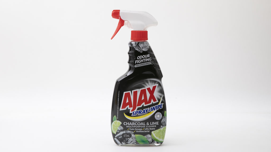 Ajax Spray n' Wipe MultiPurpose Cleaning Charcoal & Lime Review