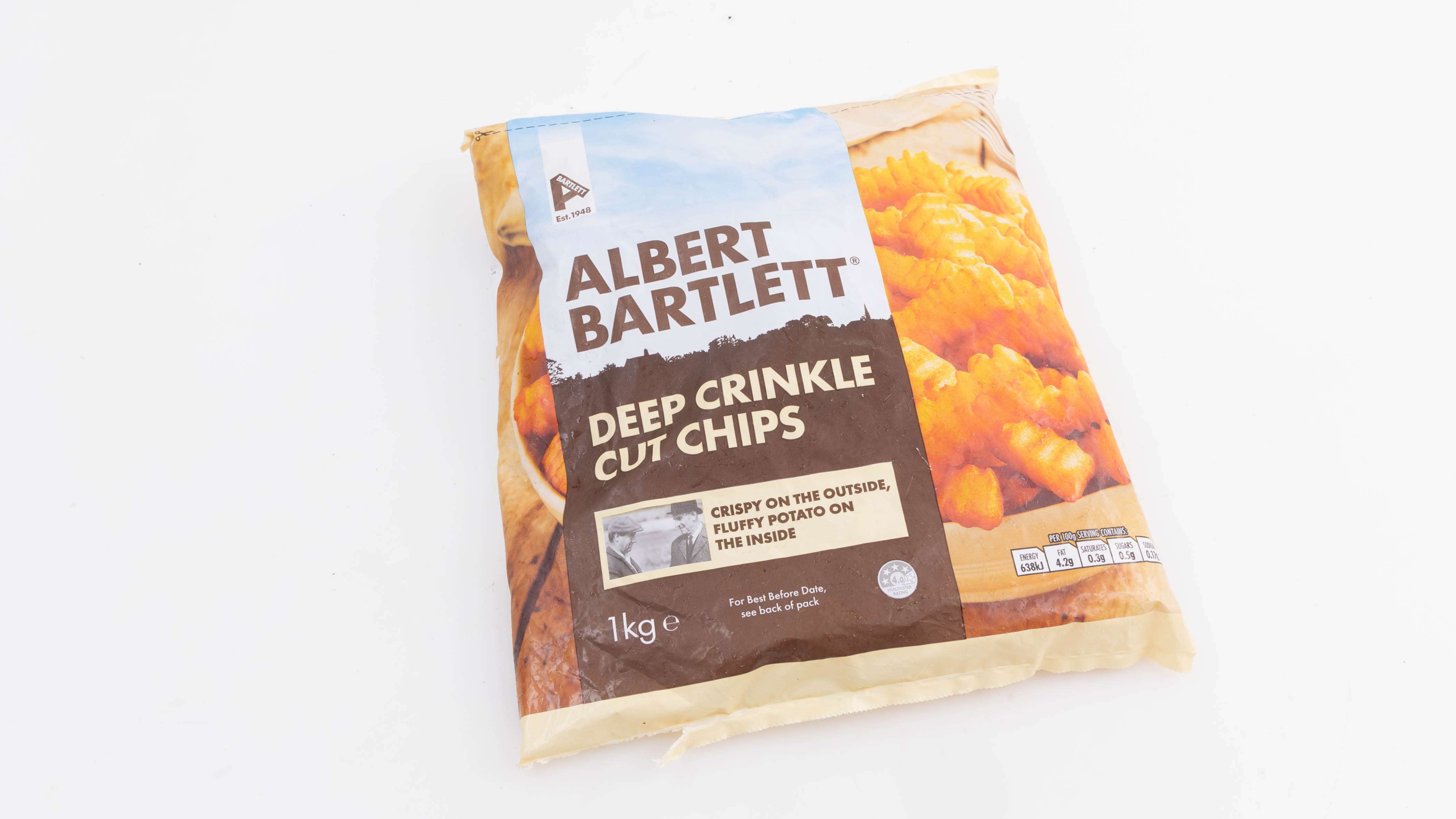 Albert Bartlett Deep Crinkle Cut Chips