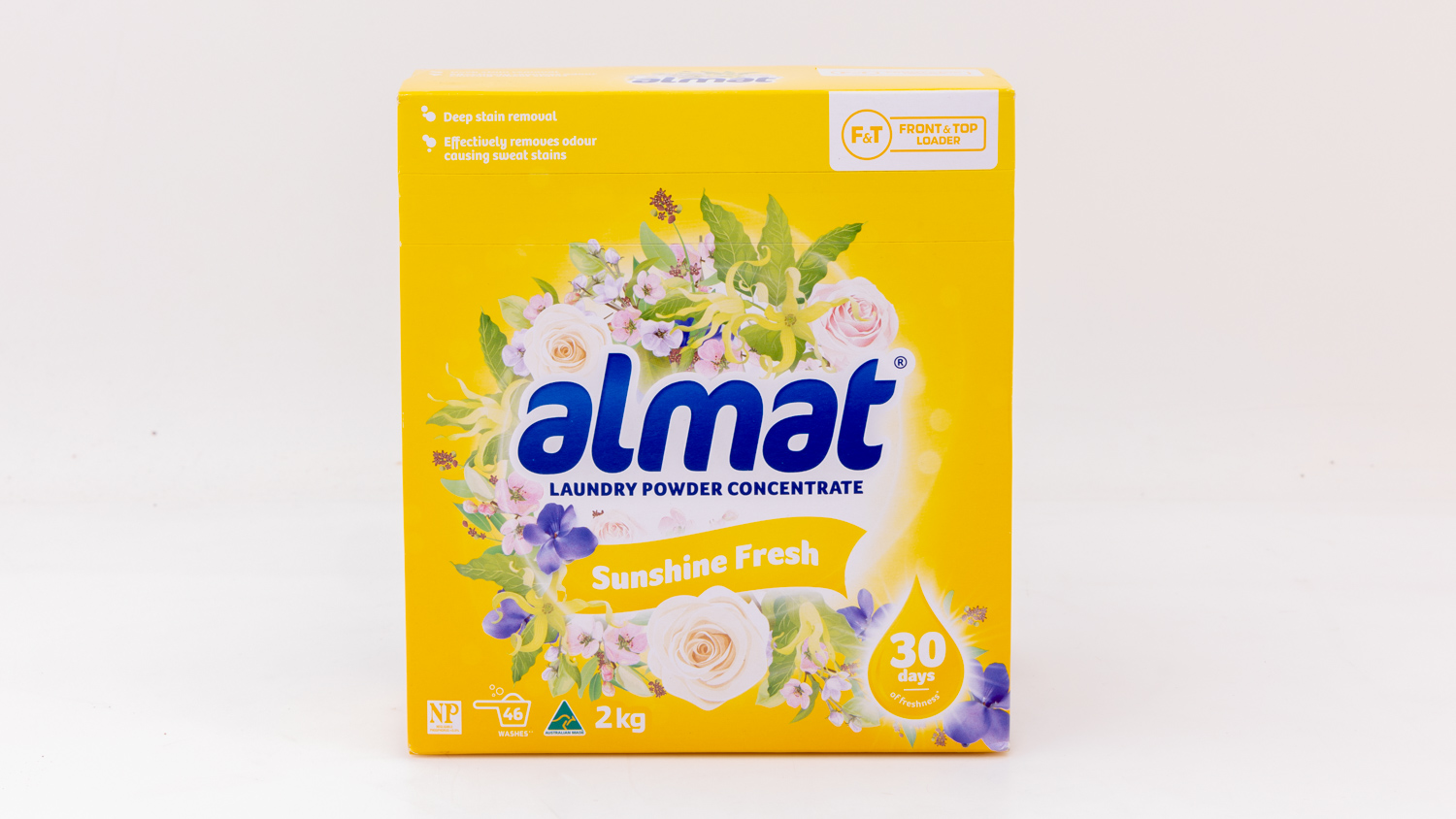 Aldi Almat Laundry Powder Concentrate Sunshine Fresh Front Loader carousel image