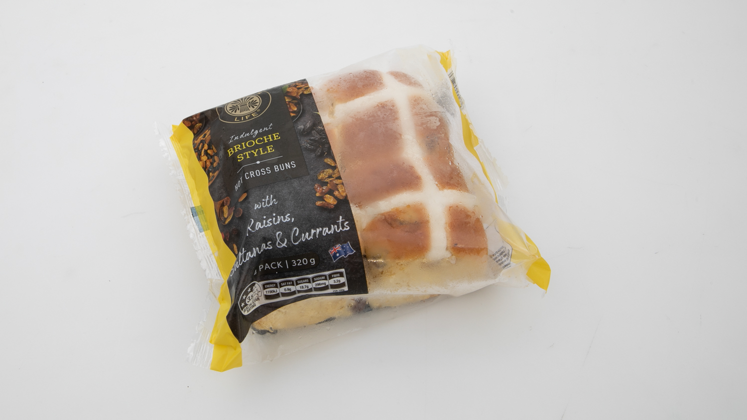 Aldi Bakers Life Indulgent Brioche Style Hot Cross Buns Review Hot