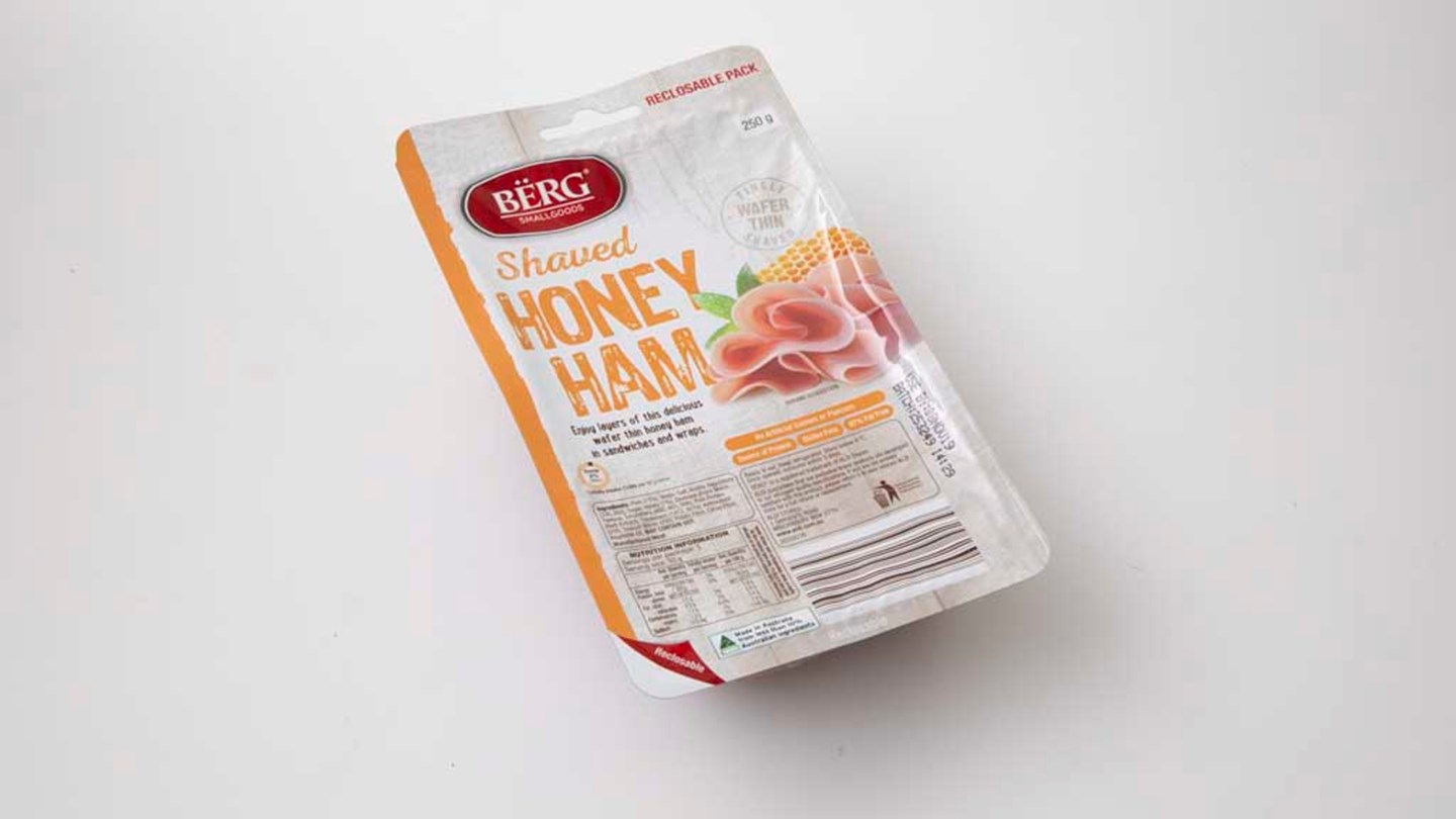 Aldi Berg Smallgoods Deli Ham off the bone Sliced Review Ham CHOICE