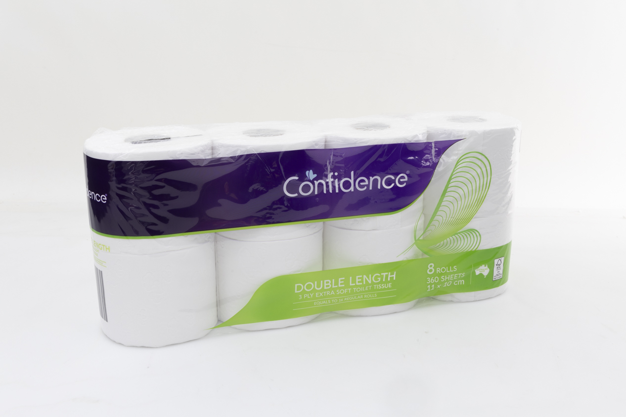 Aldi Confidence 3 ply Extra Soft Toilet Tissue Double Length carousel image