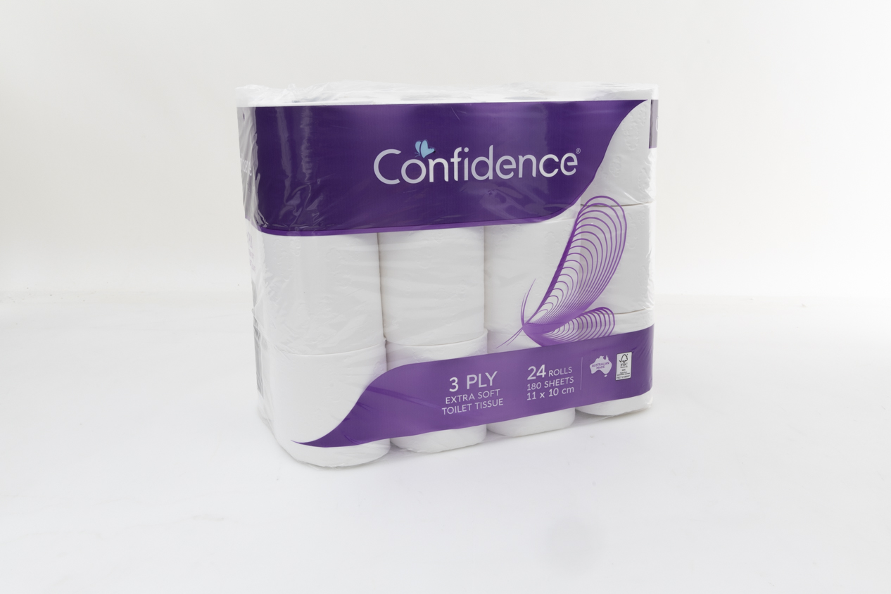 Aldi Confidence 3 Ply Extra Soft Toilet Tissue carousel image