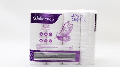 Aldi Confidence 3 Ply Extra Soft Toilet Tissue