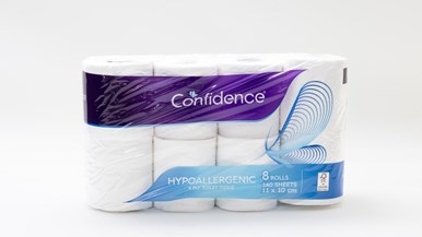 Aldi Confidence Hypoallergenic 4 Ply Toilet Tissue