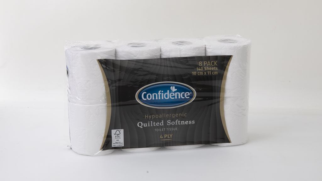 Aldi Confidence Hypoallergenic Toilet Tissue 4 Ply Quilted Softness 8