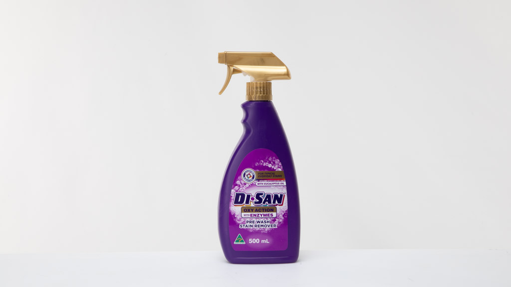 Aldi Di-San Oxy Action with Enzymes Pre Wash Stain Remover with Eucalyptus Oil carousel image