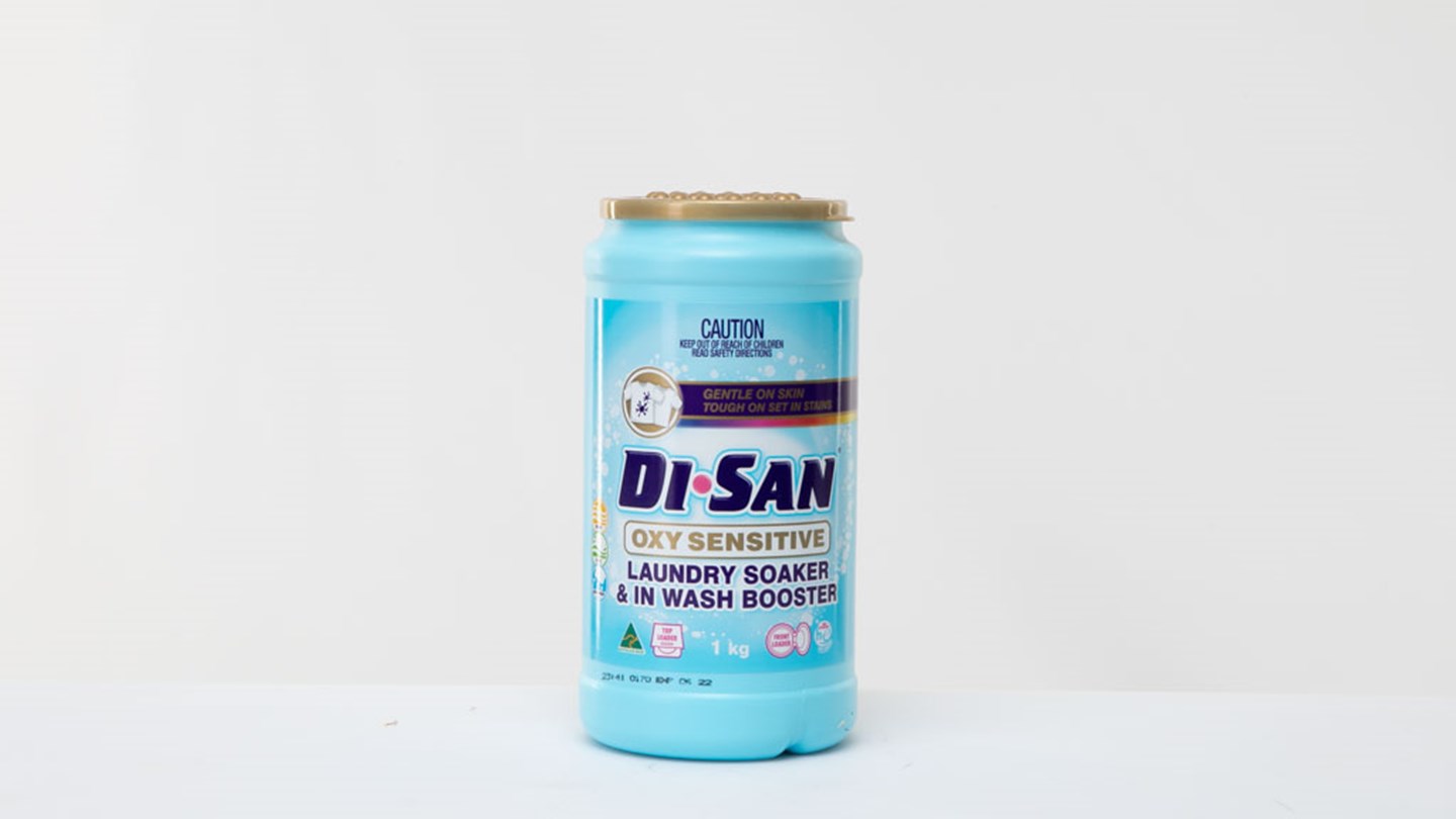 Aldi DiSan Oxy Laundry Soaker and In Wash booster Review Stain remover CHOICE