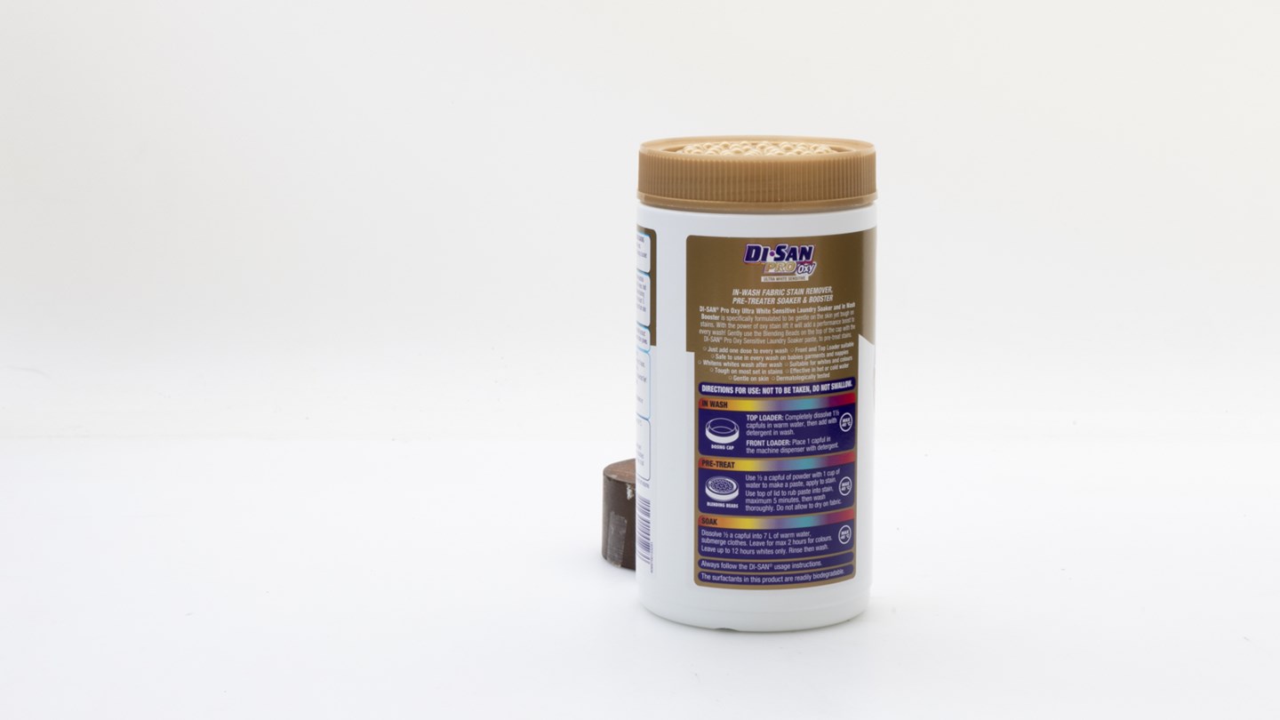Aldi DiSan Pro Oxy Laundry Soaker & In Wash Booster Review Stain