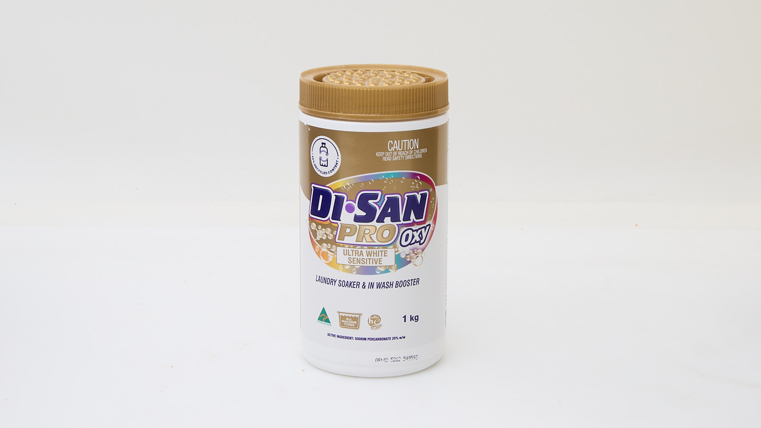 Aldi Di-San Pro Oxy Ultra White Sensitive Laundry Soaker & In Wash Booster