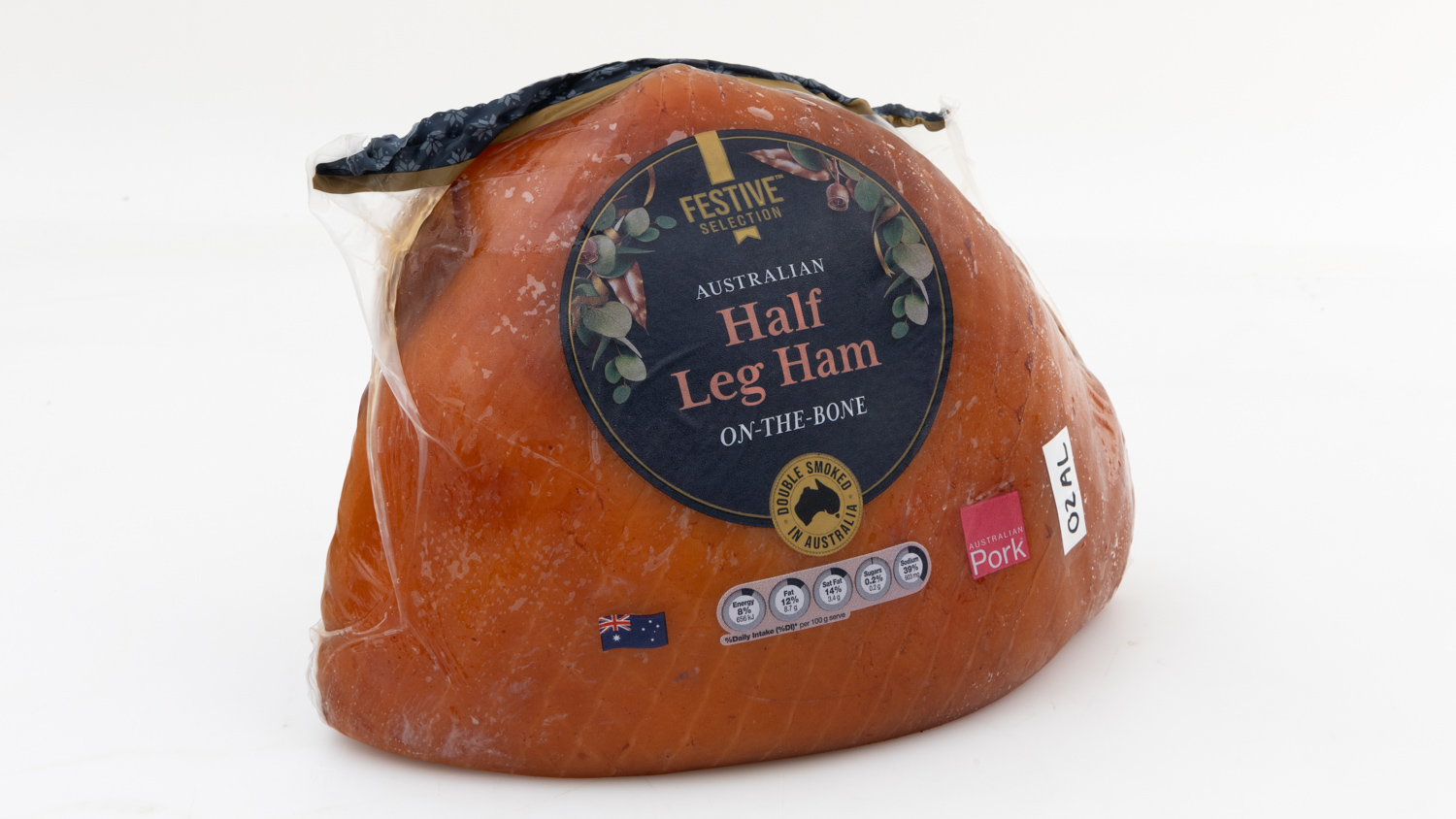 Aldi Festive Selection Australian Half Leg Ham On The Bone carousel image