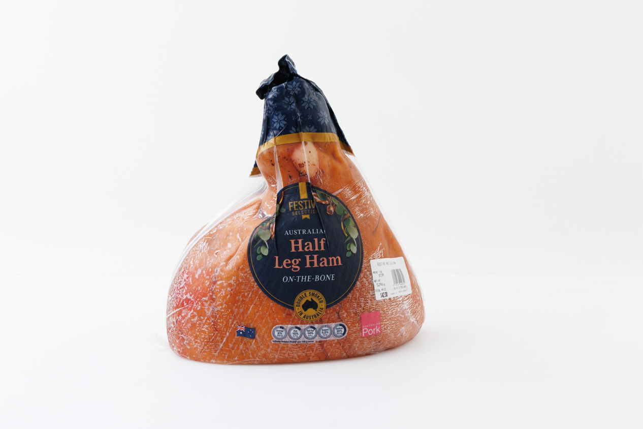 Aldi Festive Selection Australian Half Leg Ham On The Bone carousel image