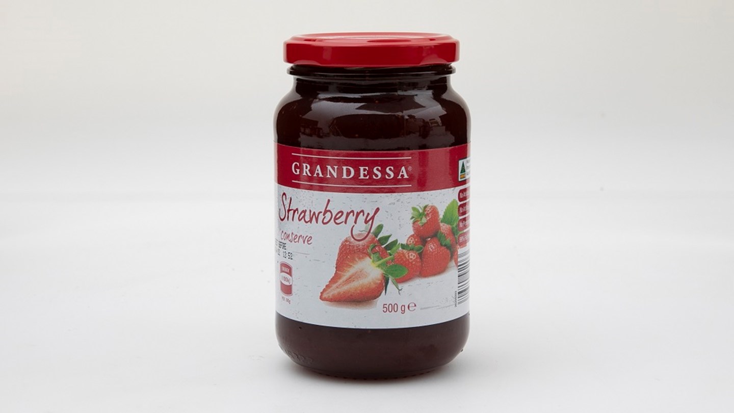 Aldi Grandessa Signature Strawberry Premium Jam Review Strawberry jam