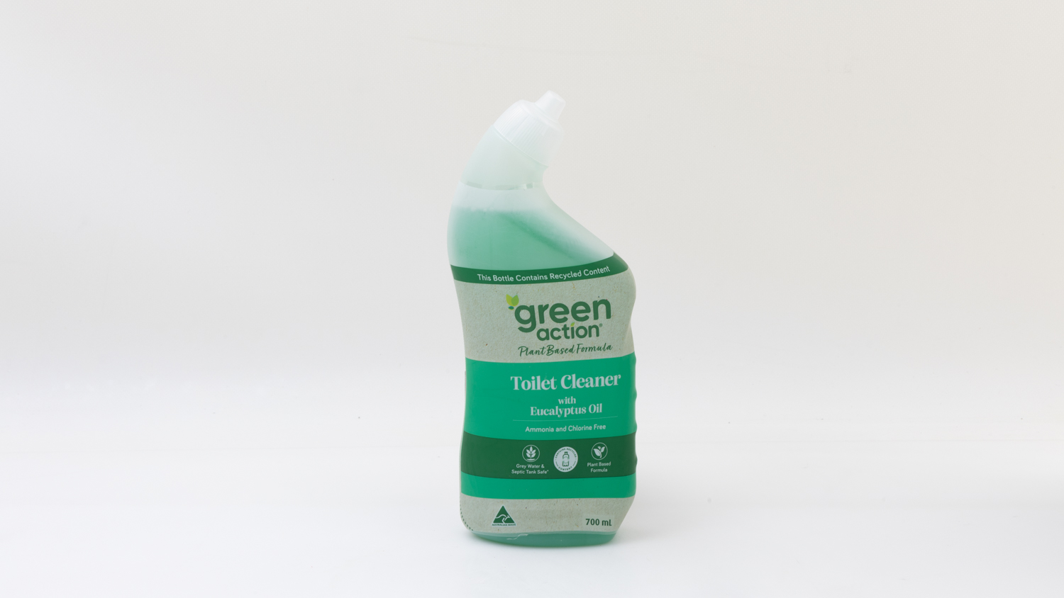 Aldi Green Action Toilet Cleaner with Eucalyptus Oil carousel image