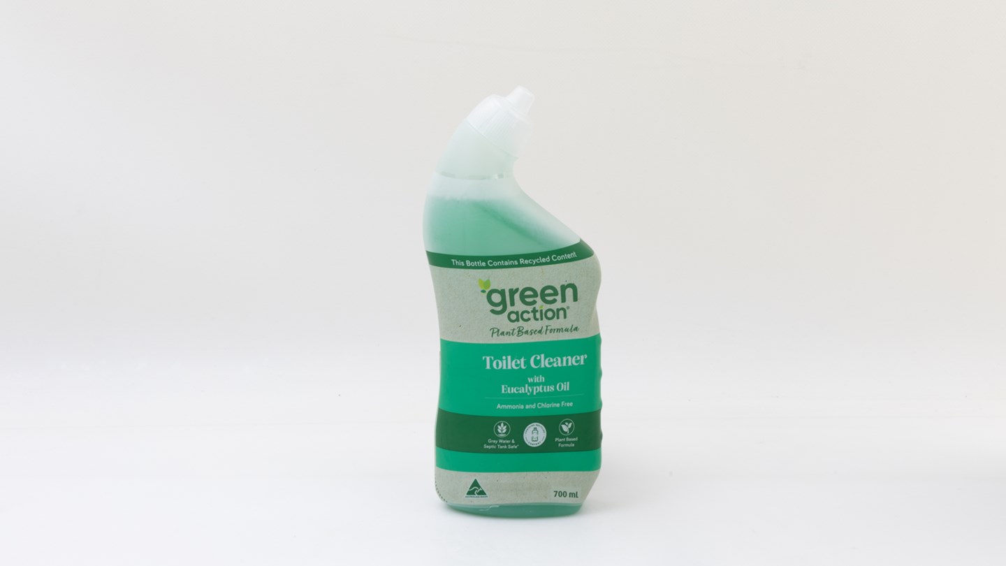 Aldi Green Action Toilet Cleaner Review Toilet cleaner CHOICE