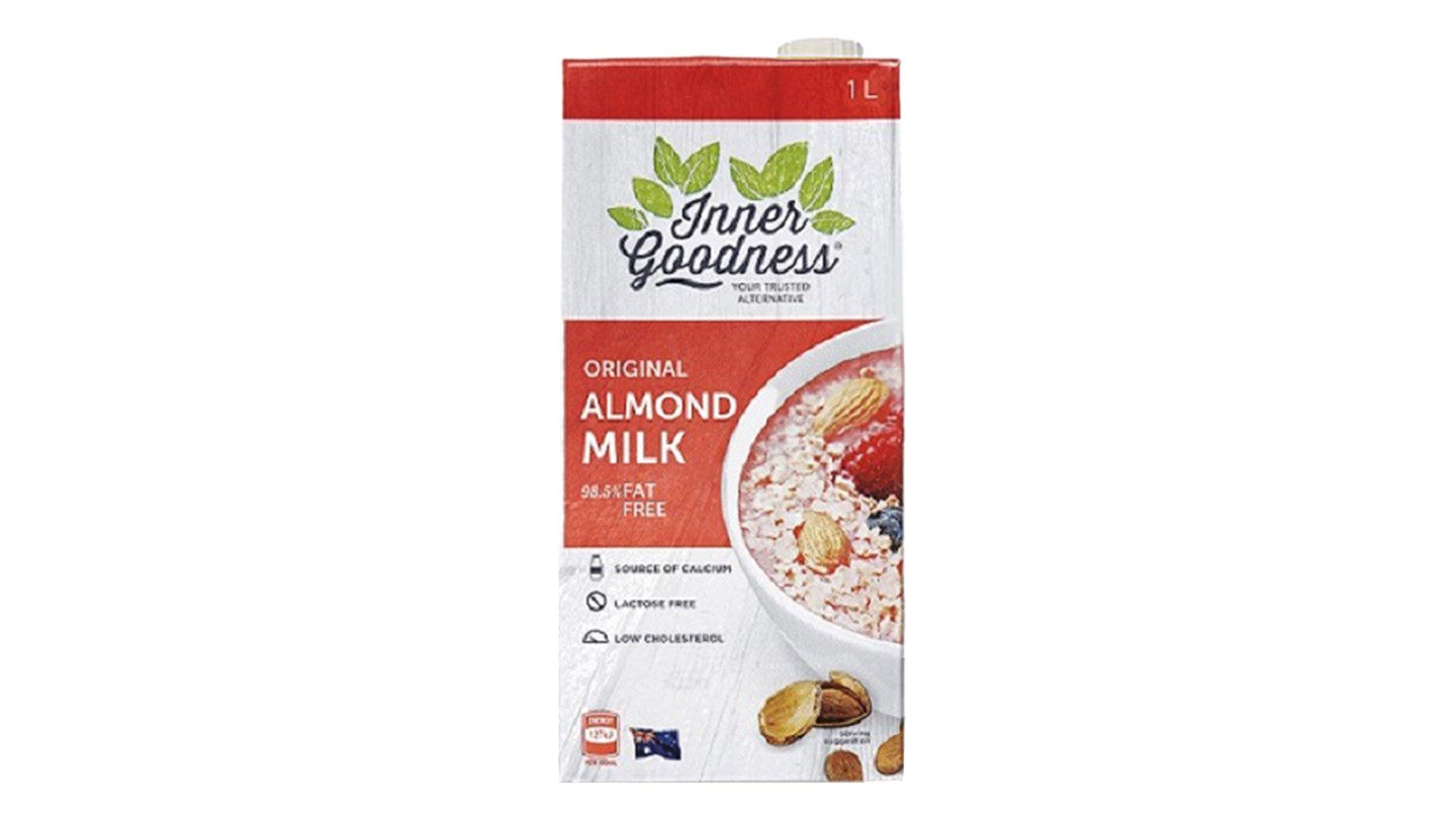 Aldi Inner Goodness Unsweetened Almond Milk Review Almond milk
