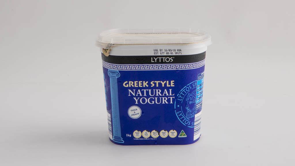 Aldi Lyttos Greek Style Natural Yogurt Thick & Creamy carousel image