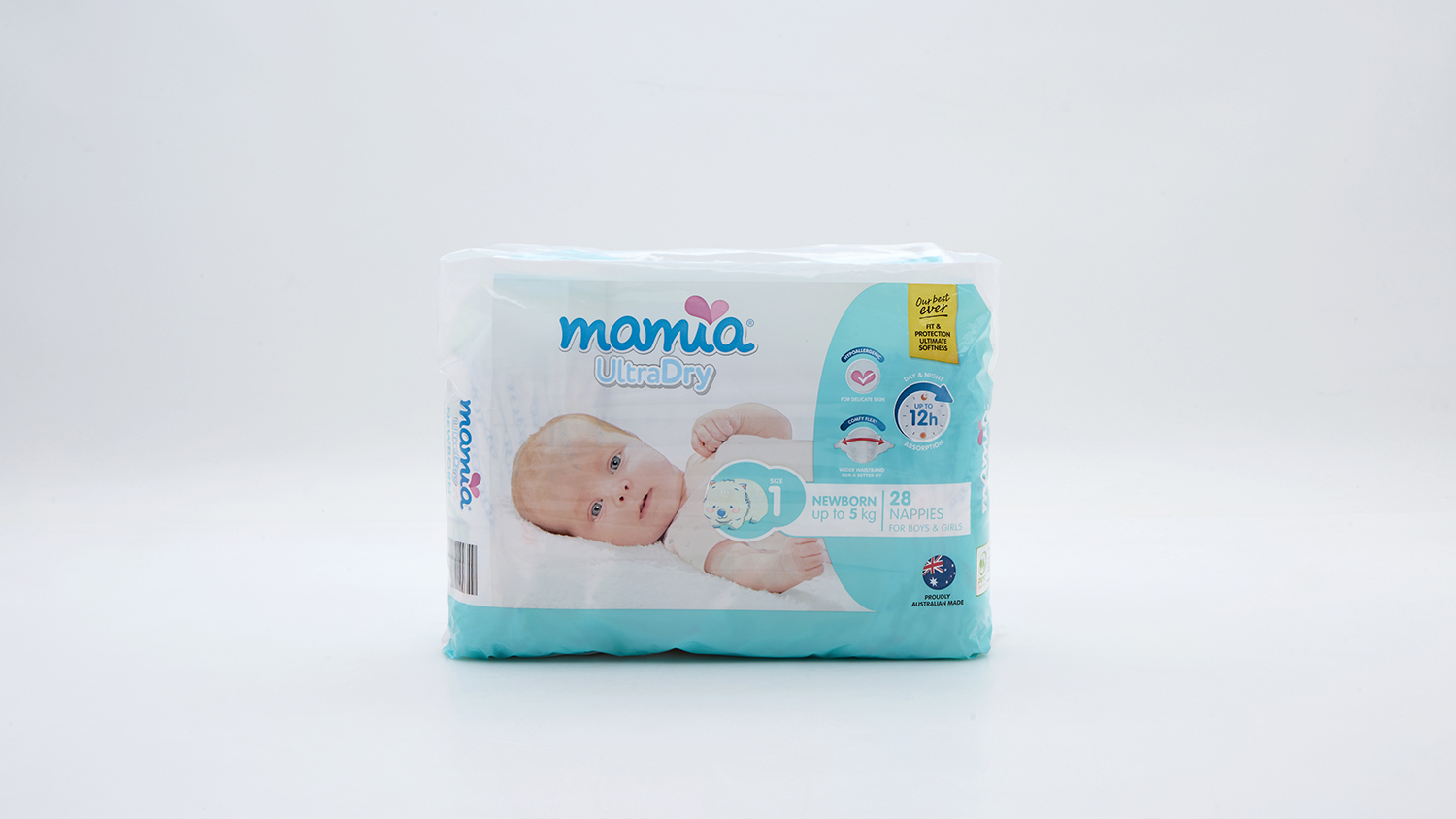 Aldi Mamia Ultra Dry Size 1 Newborn