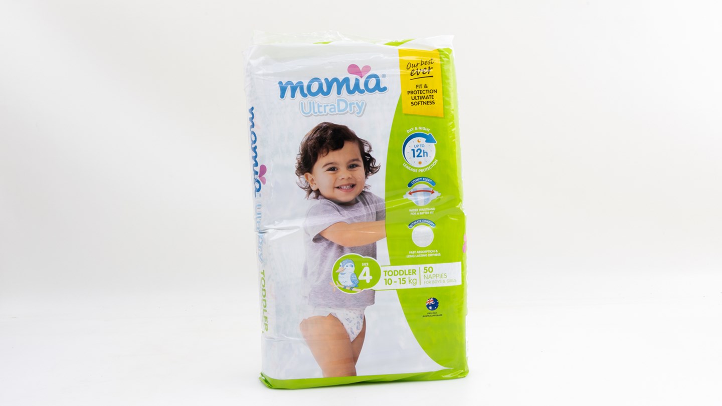 Aldi Mamia Ultra Dry Size 1 Newborn Review Disposable nappy CHOICE