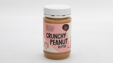 Aldi Oh So Natural Wholefoods Crunchy Peanut Butter