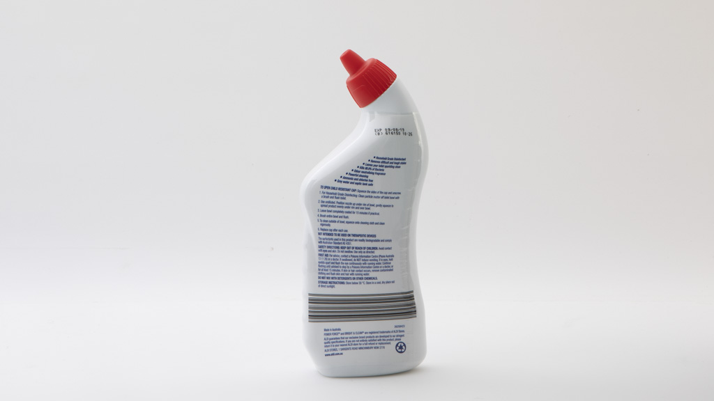 Aldi Power Force Bright & Clean Oxy Thick Toilet Gel Toilet cleaner