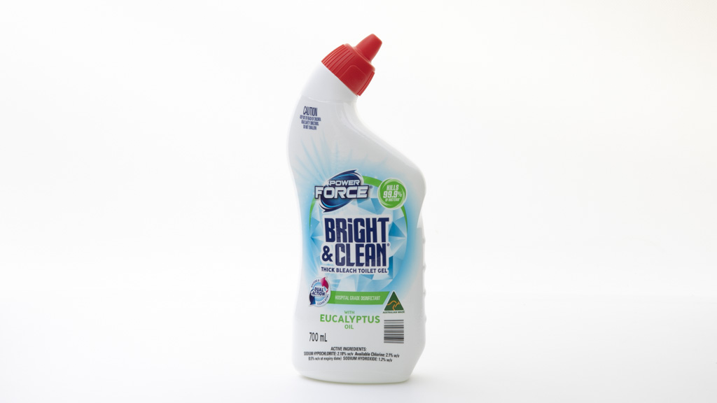Aldi Power Force Bright & Clean Thick Bleach Toilet Gel Review Toilet