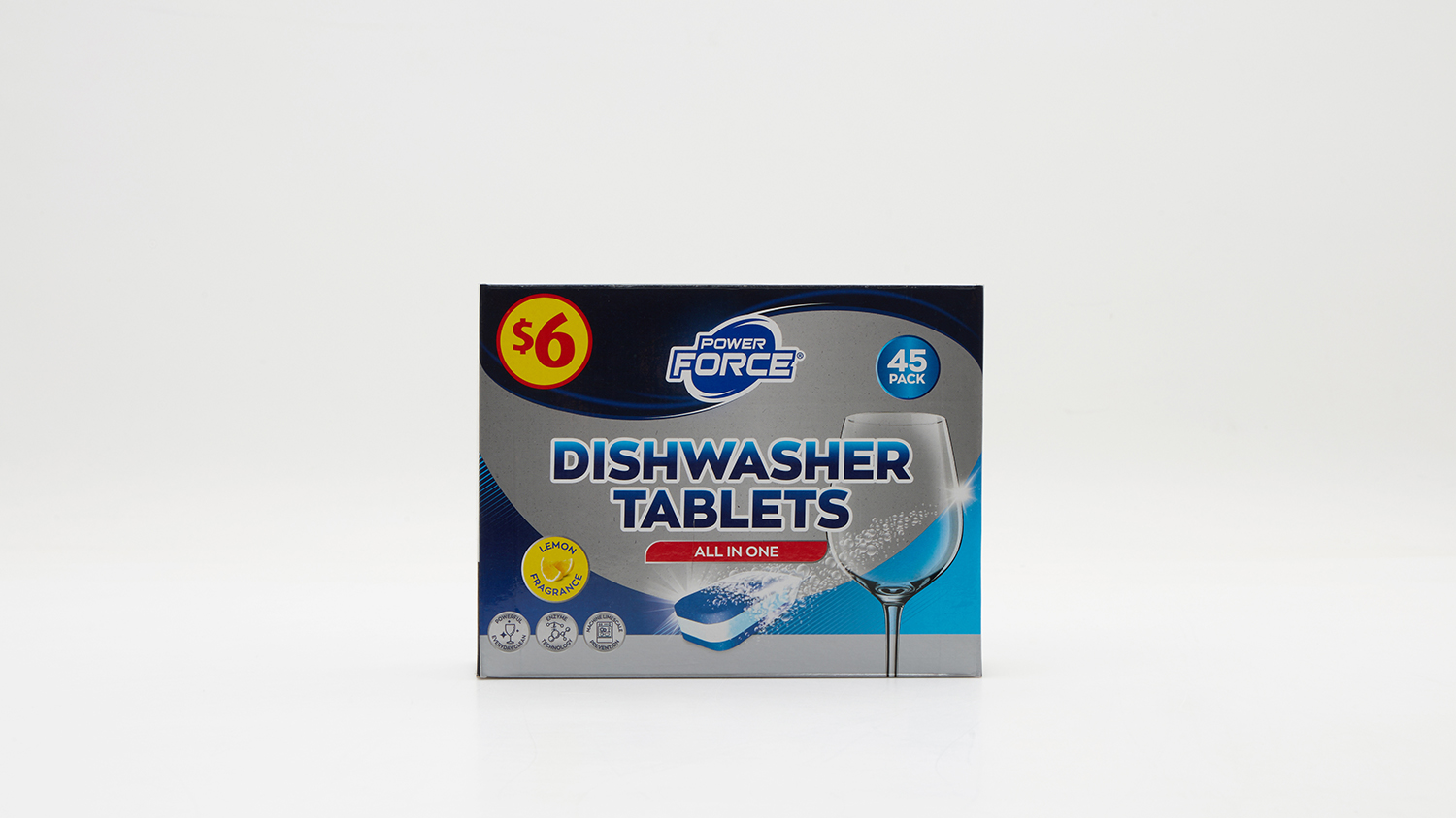Aldi Power Force dishwasher tablets
