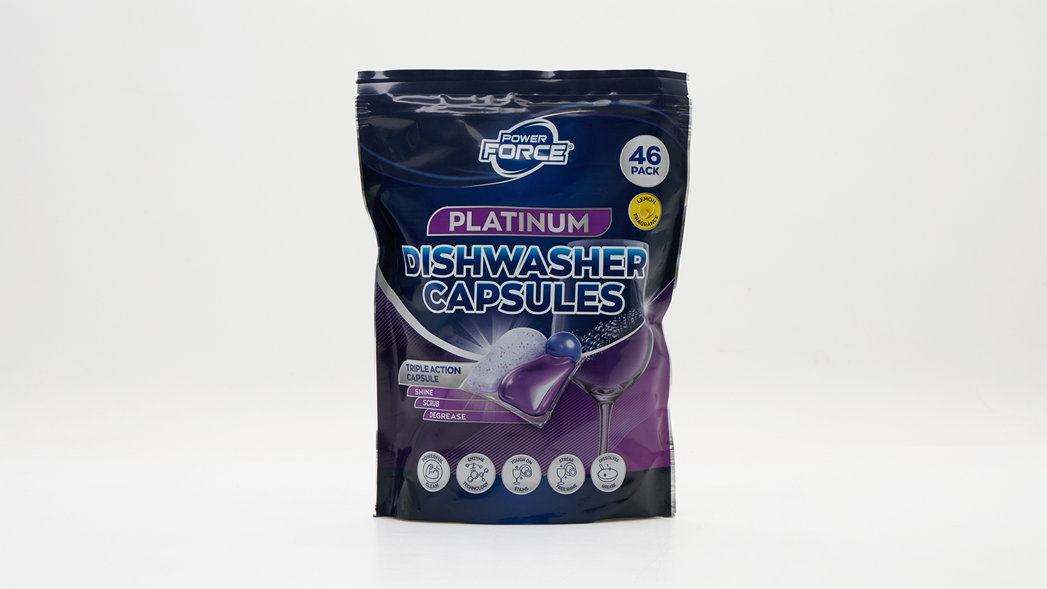 Aldi Power Force Platinum dishwasher capsules