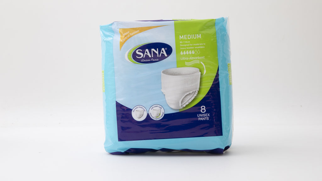 Aldi Sana Unisex pants Medium Review Incontinence product CHOICE