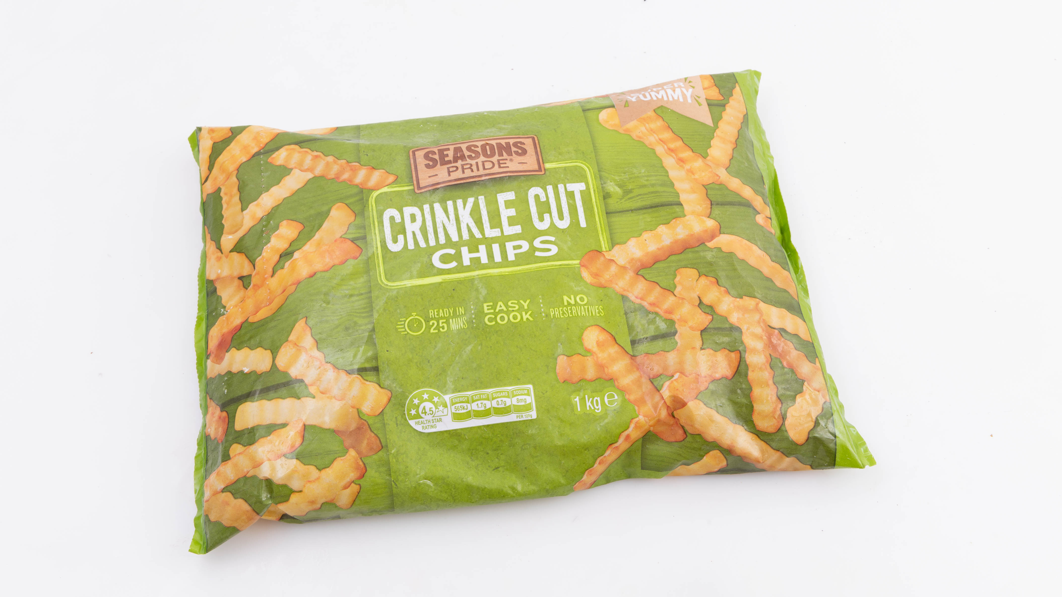 Aldi Seasons Pride Crinkle Cut Chips Review Frozen Chip Choice 5296