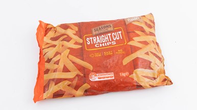 Aldi Seasons Pride Straight Cut Chips