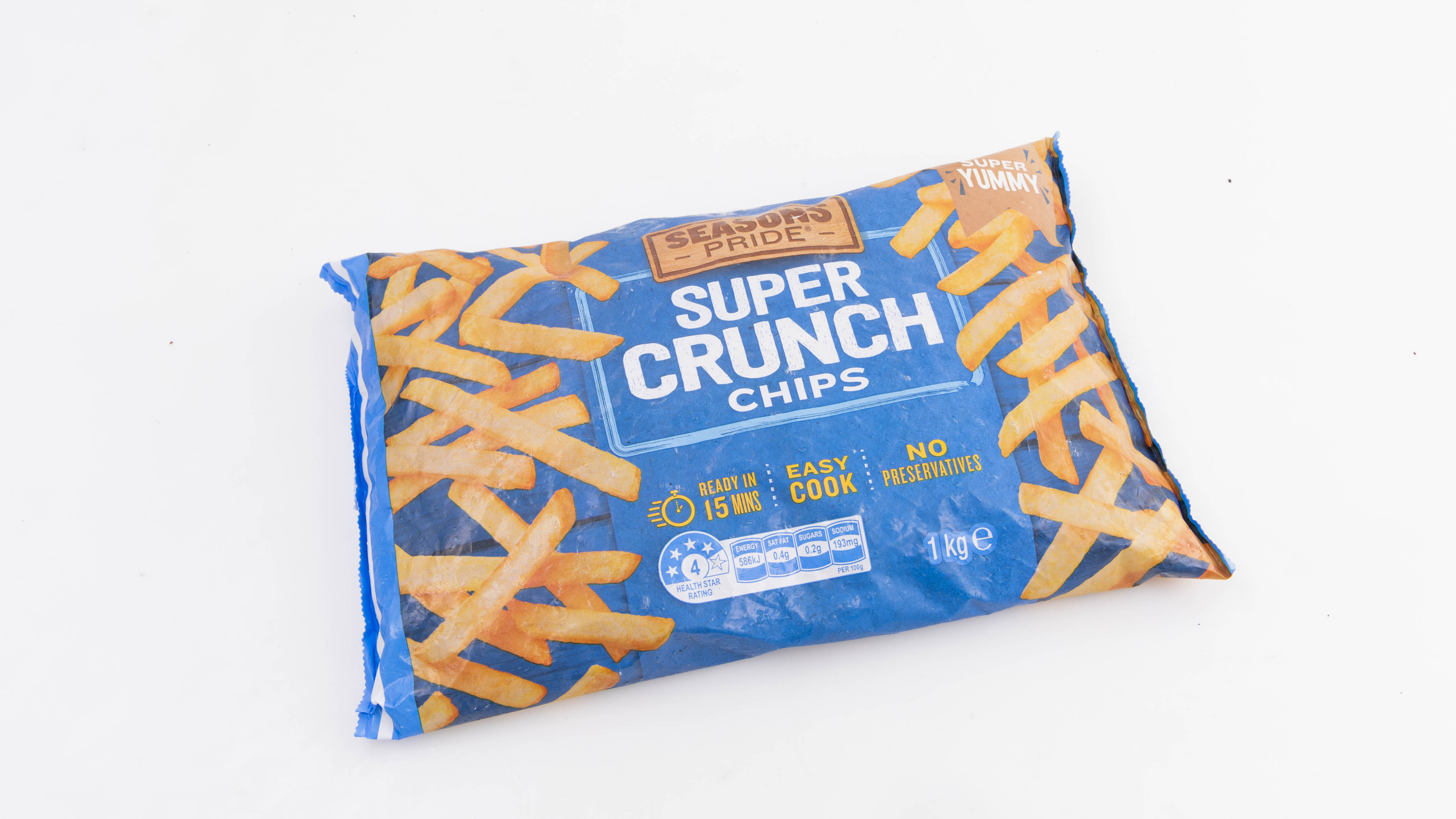 Aldi Seasons Pride Super Crunch Chips Review | Frozen chip | CHOICE