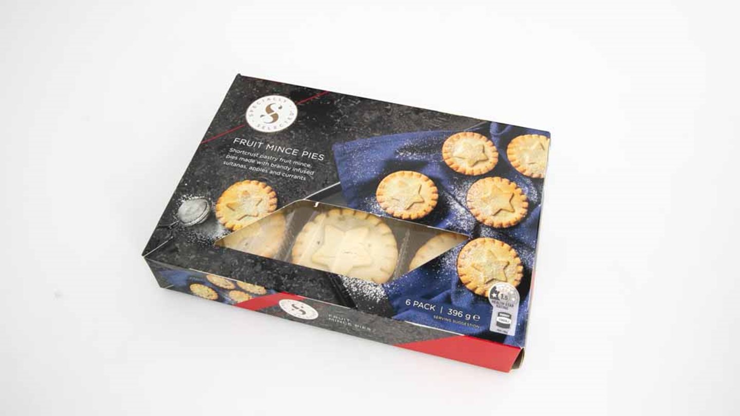 Aldi Specially Selected Sloe Gin Fruit Mince Tarts Review Christmas fruit mince pie CHOICE