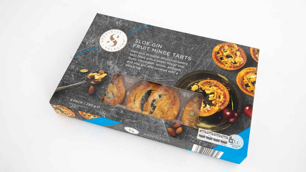 Aldi Specially Selected Sloe Gin Fruit Mince Tarts carousel image